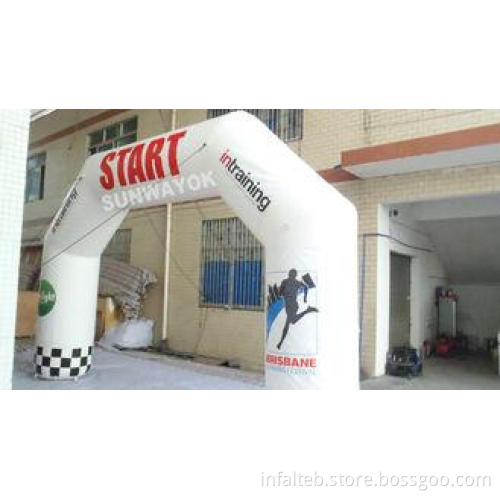 OEM waterproof PVC tarpaulin inflatable start finish arch W